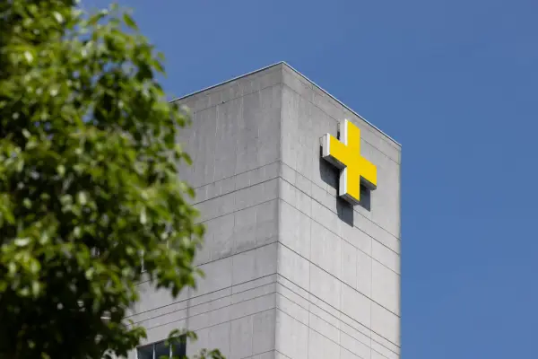 Hospitals - Exterior of a hospital or medical facility building